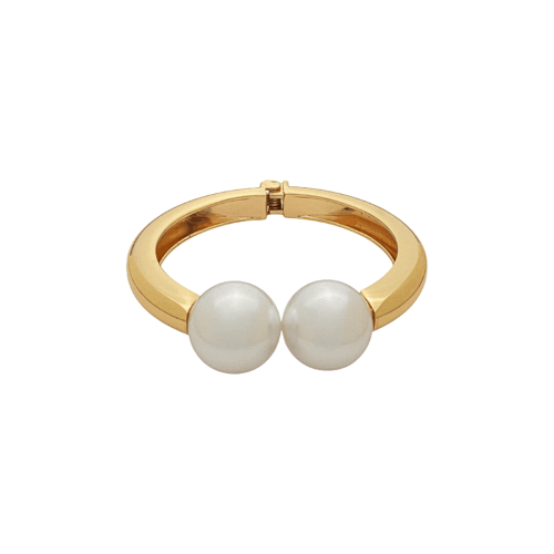 Imagem de Bracelete com Pérolas Duplas Maximalista